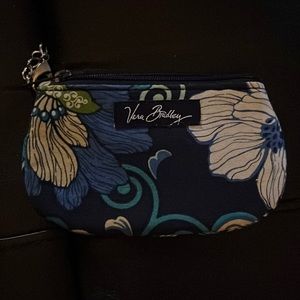 Vera Bradley Blue Floral Change Purse